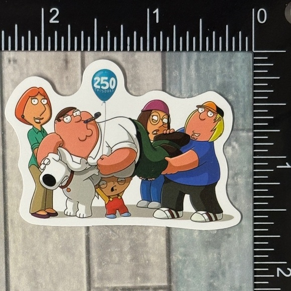 🌀10/$10🌀 Family Guy Reusable Waterproof Vinyl Sticker Decal - Picture 1 of 1